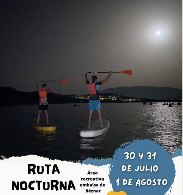 RUTAS NOCTURNA Luna llena - Kayak y Paddle Surf